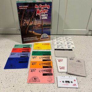 Vintage 1993 AN EVENING OF MURDER: A Resort to Murder | Canada Party Games